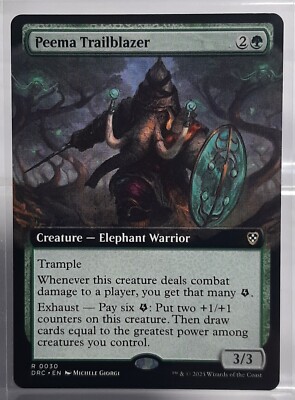 Magic- Peema Trailblazer - Rare/Full Art/Kreatur - Commander: Ätherdrift - EN/NM