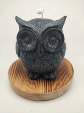 CANDELA GUFO NERO regalo amici compleanno portafortuna harry potter arredo casa