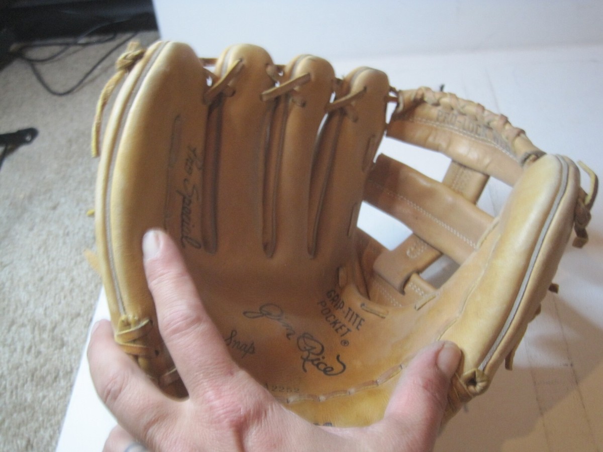 Gant De Baseball Vintage Wilson A2252 Pro, Taille 11, Gaucher, Modèle Jim Rice - Occasion