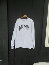 2XL XXL VINTAGE Champion Reverse Weave ARMY Crewneck Sweatshirt Y2K 90s Military