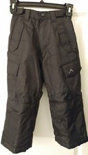 Vertical 9 Ski Pants Youth XS 4/5 Black