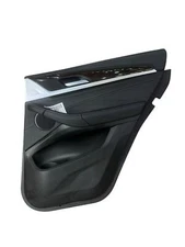 2018-2022 BMW X3 G01 OEM RH REAR RIGHT DOOR TRIM PANEL | BLACK & DARK OAK WOOD