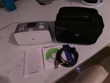 HP PhotoSmart 375 Compact Photo Printer w/ carrying case XLNT WORKING/COSMETICS!