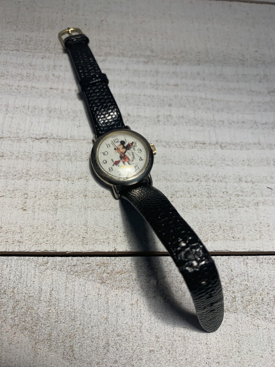 VINTAGE MICKEY MOUSE Watch Disney Hong Kong~ Bradley Wind