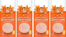4 Pack K29 Stone Air Freshener Multi Color Blossom Lasts 45 Days USA Made