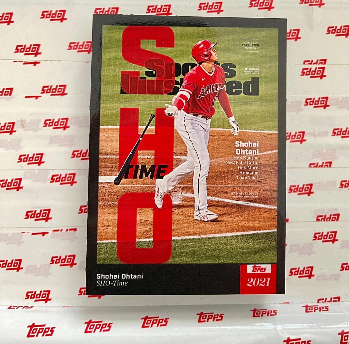 2021 Topps x Shohei Ohtani SHO TIME Sports Illustrated Card #69 SP