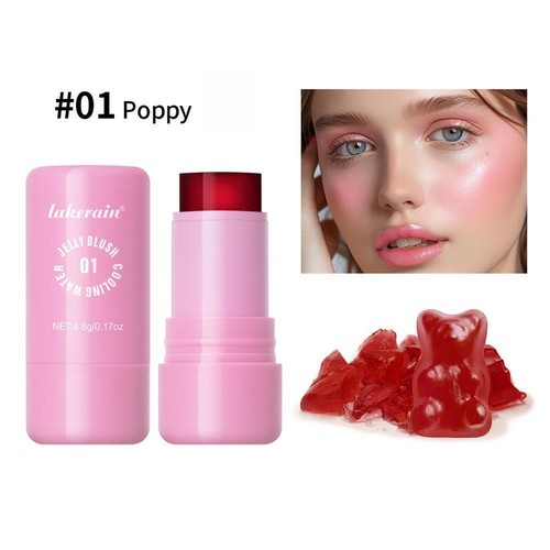 1pcs Milk Cooling Water Jelly Tint Lip + Cheek Blush Us 2024 Make-Up Color H8Q5 - Imagen 14 de 17