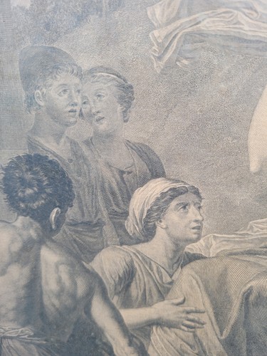 Paire de Gravures Néoclassiques Encadrées , Fin XVIIIème Siècle Début XIXème S - Picture 14 of 19