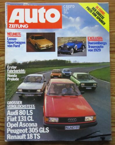 Auto Zeitung 11/79 Test Renault 30 TX, Vergleichstest Bestseller, Ford Navarre - Bild 1 von 1
