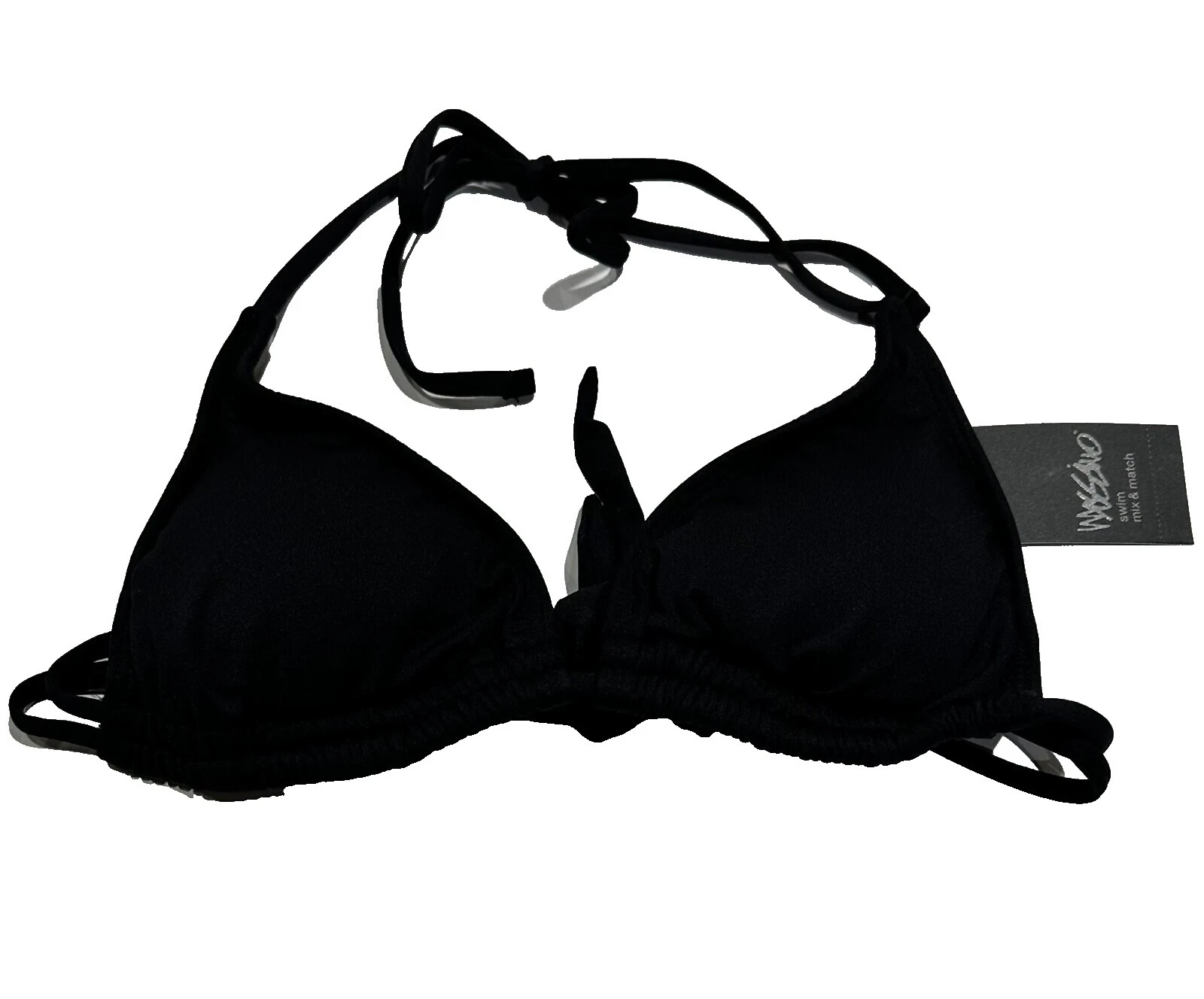 Traje de Baño Top Negro Mossimo para De mujer