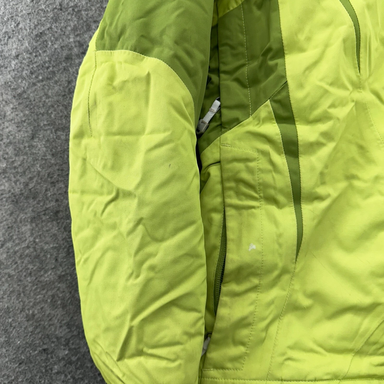 north-face full zip hyvent windbreaker rain coat jacket