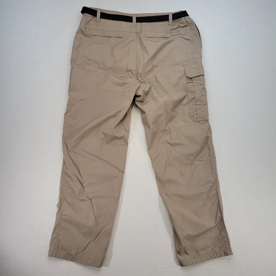 Craghoppers Pants Mens 38x30 Brown Kiwi Classic Trouser Cargo Hiking Walking - Image 3 of 4