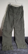 Boy Scout MENS M 31x32 Convertible Quick Dry Official Uniform Green Pants K326
