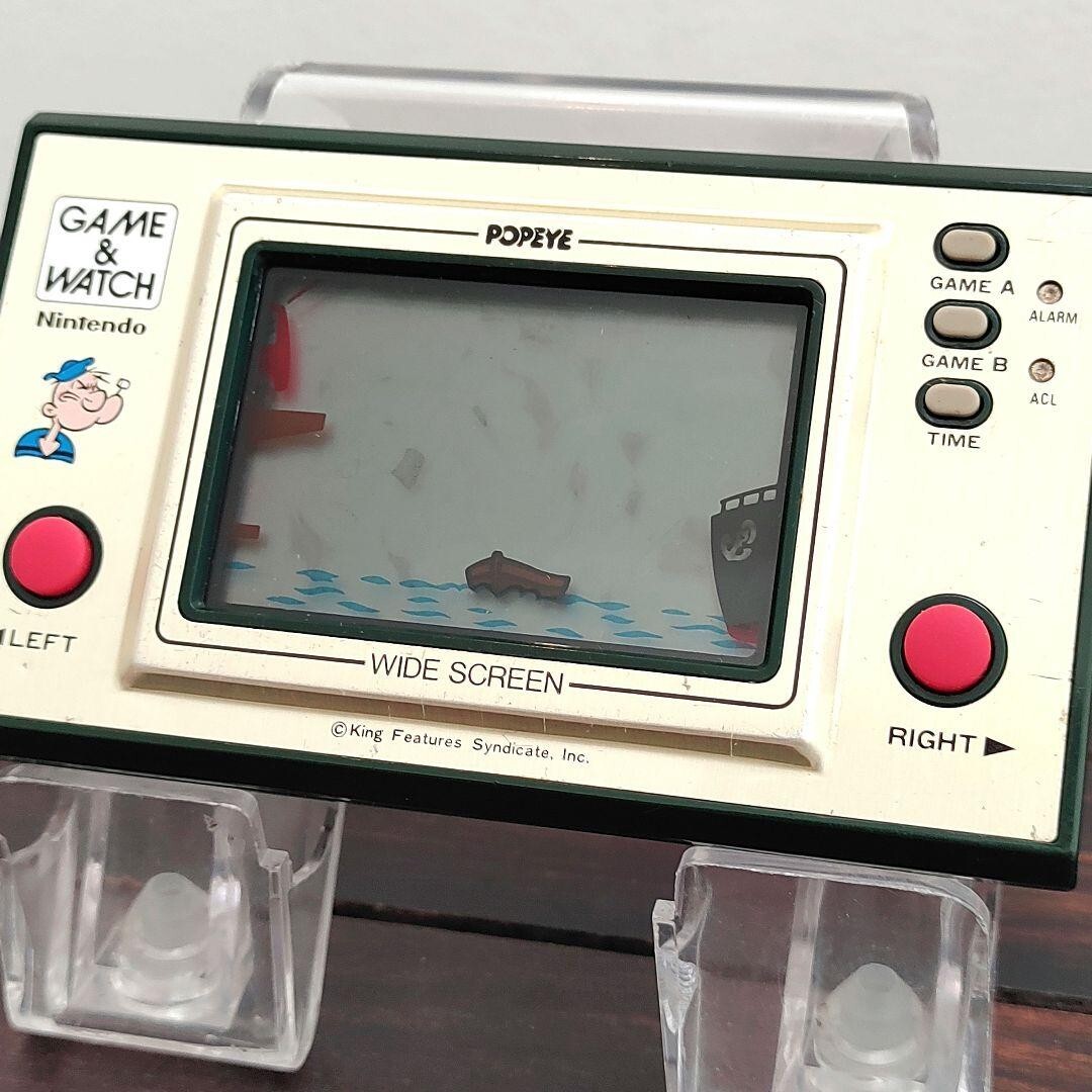 NINTENDO GAME AND & WATCH Popeye Wide Screen 1981 Direct - From