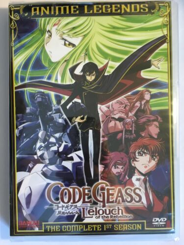 Code Geass Lelouch of the Rebellion | The Complete Season 1 Collection DVD Set - Picture 1 of 2