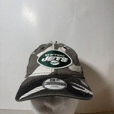New Era 9TWENTY New York Jets Camo NFL Strap Back Hat NEW Youth