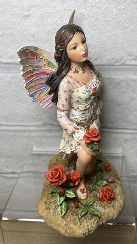 Limited Edition LeonardoFairy Figure Christine Haworth The Perfect Rose Defect - Picture 2 of 8