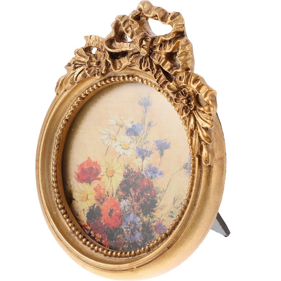 Vintage Frame Antique Frames Photo Decoration European Retro Bow