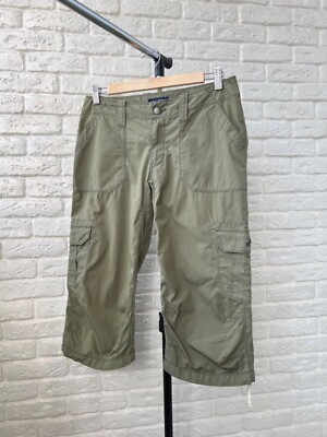 Arcteryx Cargo Capri Shorts Green Women's Size