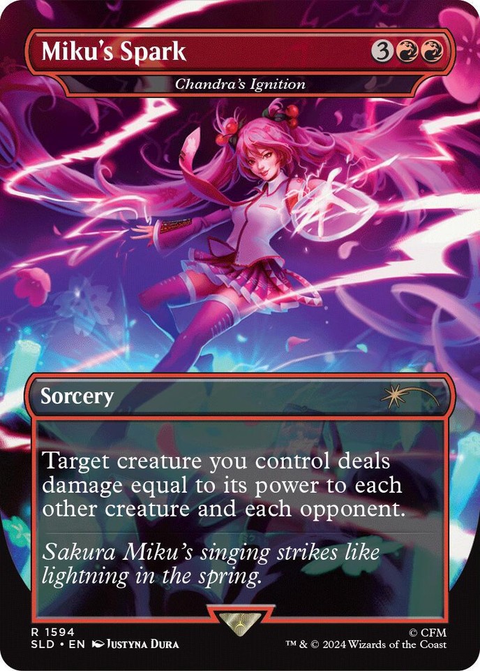 Miku's Spark 1594 Secret Lair Drop for sale | eBay
