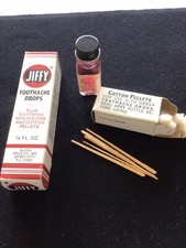 Vintage JIFFY Toothache Drops. Complete Set. 