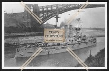 Foto SMS Schleswig-Holstein 1906 Linienschiff im Kaiser Wilhelm Kanal Kaiserlic