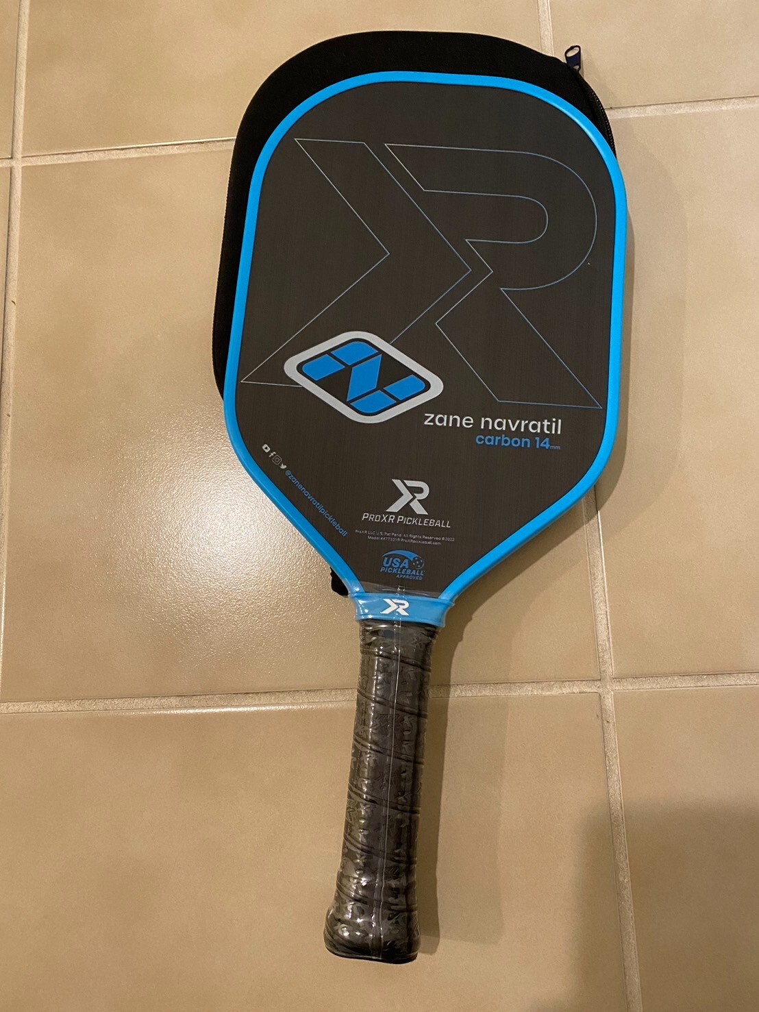 ProXR ZANE NAVRATIL SIGNATURE 14 Pickleball Paddle Brand New Black eBay