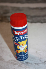 SUPREME X PUSTEFIX Soap Blowing Bubbles SS21 MIP New New York Box Logo