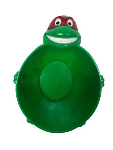 Vintage 1990 Mirage Raphael Plastic Cereal Bowl Teenage Mutant Ninja Turtles