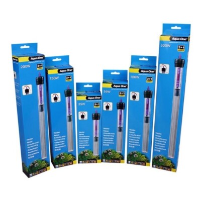 Aquarium Glasheizung Aqua One Tauchthermostat mit doppelter Isolierung