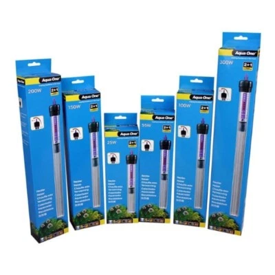 Aquarium Glass Heater Aqua One Submersible Thermostat with Double Insulation - Image 1 of 4