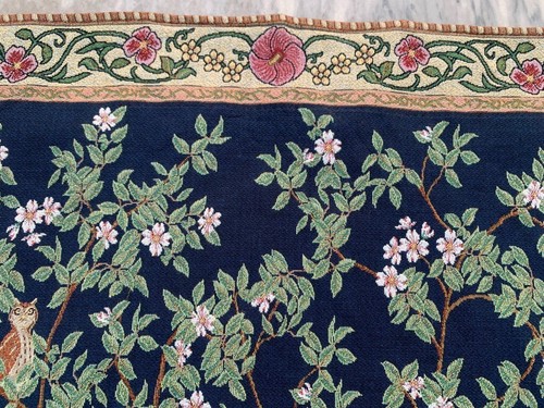 3x4 Vintage French Floral Tapestry Wall Hanging Colorful Traditional Goblins - Picture 9 of 12