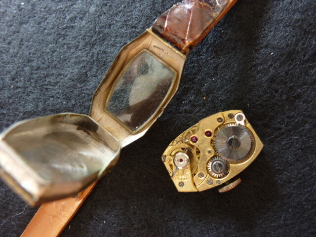 Montre Bracelet Mécanique GUILDE Argentée Vintage Pour Femme - Occasion, Mouvement Manuel, élégante