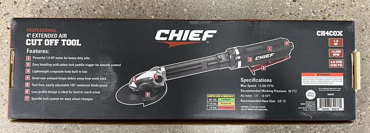 4 In TOOL CHIEF CUT OFF