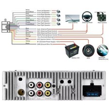 Autoradio Android 2gb Ram Stereo Schermo a Scomparsa 1 Din Motorizzato GPS WIFI - Miniatura 1