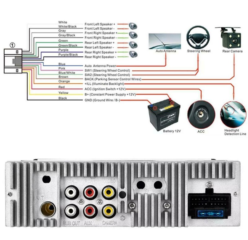 Autoradio Android 2gb Ram Stereo Schermo a Scomparsa 1 Din Motorizzato GPS WIFI - Immagine 1