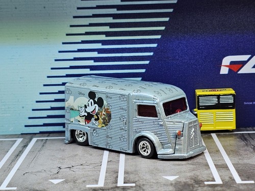 Hot Wheels Pop Culture Disney 100 Citroen New Loose Delivery Truck Mickey Mouse