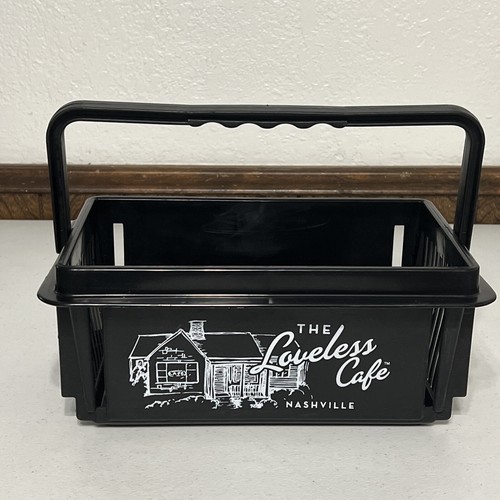 The Loveless Cafe Nashville piccolo cestino spesa vintage in plastica a mano - Foto 3 di 7