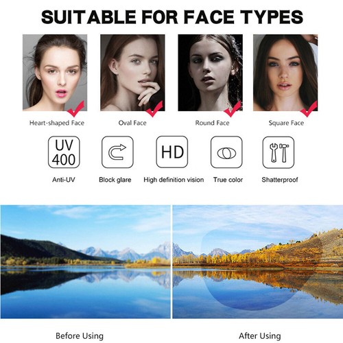 Women Anti-blue Light Cat Eye Eyeglasses Clear Lens Classic Glasses Frames New - Bild 8 von 32
