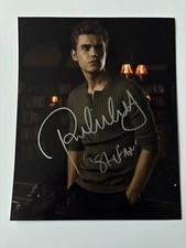 PAUL WESLEY in-person signed autograph/autograph 20x25cm Vampire Diaries