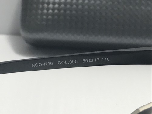 Brand New, NASCAR NCO-N30 COL.005 GUNMETAL 56-17-140 Eyeglass Frames - Picture 5 of 5