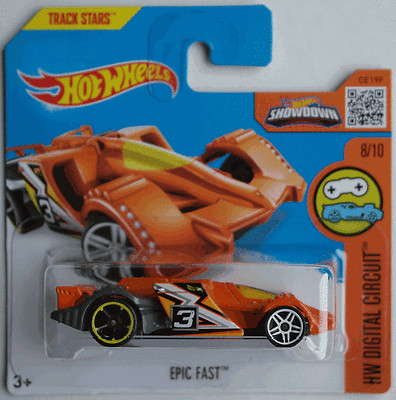Hot Wheels - Epic Fast orange/dunkelgrau Neu/OVP