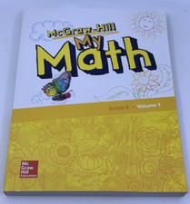 McGraw Hill My Math - Grade K Volume 1 - Student Edition - Home School Education