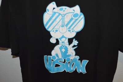 VISION NJ HARDCORE PUNK BAND MEDIUM T SHIRT Dave Franklin Memorial  