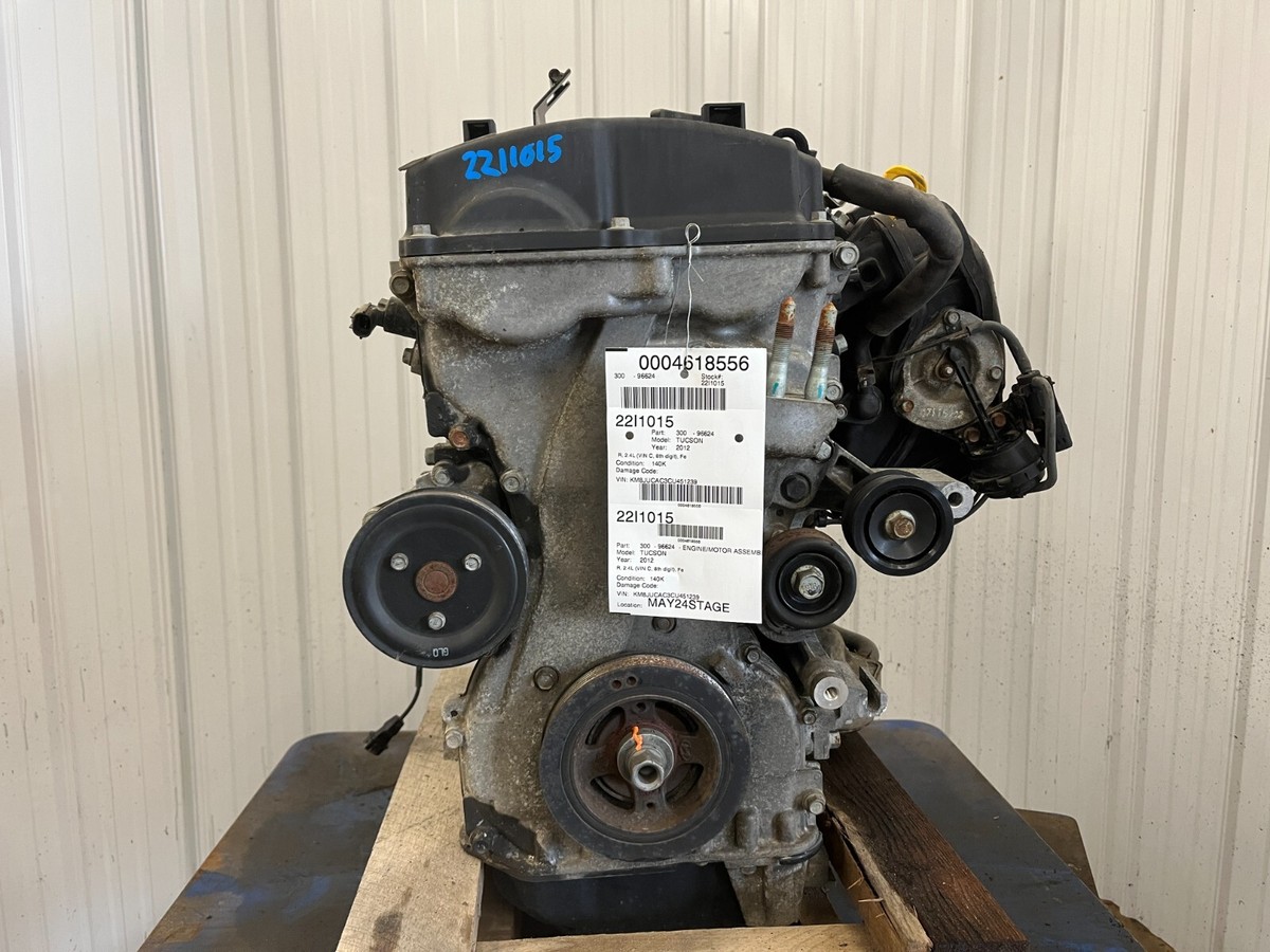 2010-2013 HYUNDAI TUCSON 2.4 ENGINE MOTOR 140,919 MILES RUN TESTED