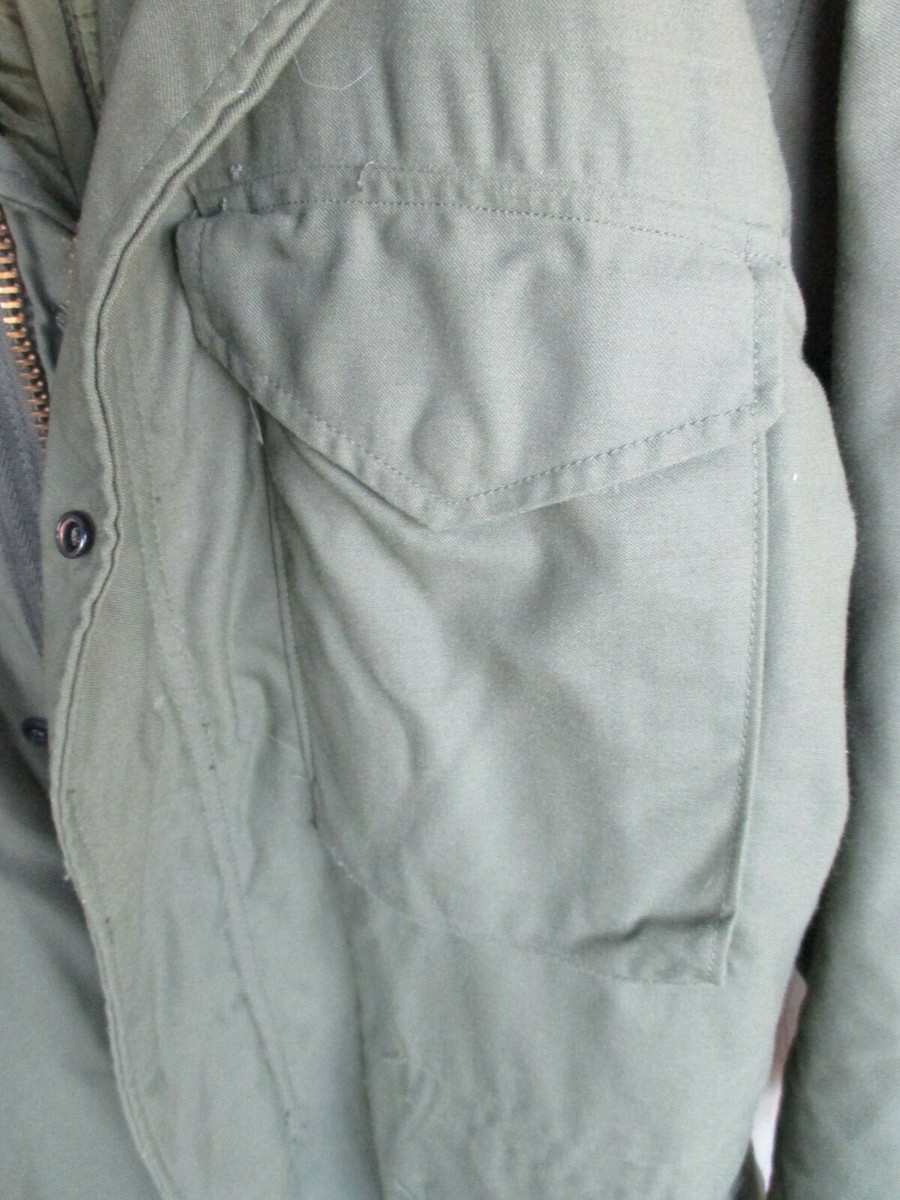 Vintage Winfield Mfg 1976 M65 M-65 Field Jacket w Nylon
