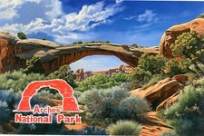 Arches National Park, Near Moab, Utah --New POSTCARD
