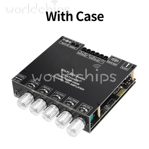 ST21PRO Bluetooth 5.2 Digital Amplifier Board 2.1 Channel 100W*2+200W Subwoofer - Picture 14 of 23