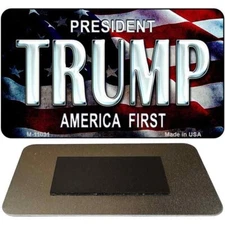 America First Trump Magnet Fridge Refrigerator Home Kitchen Decoration