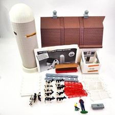 Vintage Ertl Farm Country Dairy Barn with Silo 1/64 Plastic Farm Toys Incomplete